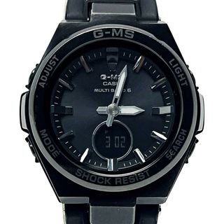 カシオ(CASIO)の☆☆CASIO カシオ Baby-G G-MS MSG-W200G-1A2JF ブラック 電波ソーラー デジアナウォッチ レディース 腕時計(腕時計)