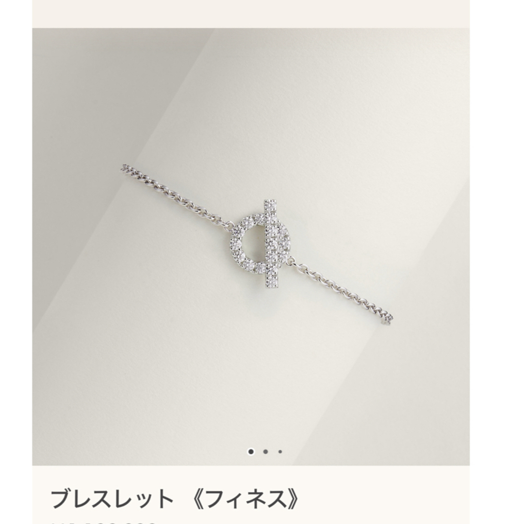 Hermes(エルメス)の新品☆エルメス　ブレスレット 《フィネス》　ST レディースのアクセサリー(ブレスレット/バングル)の商品写真