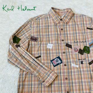 カールヘルム(Karl Helmut)のKarlHelmut カールヘルム　チェック　パッチ　シャツ(シャツ)