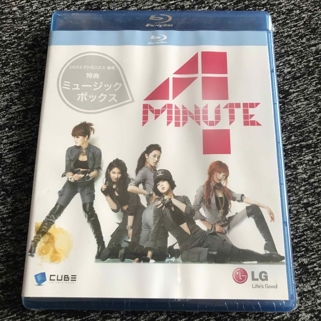 4 MINUTE LGエレクトロニクス 販促品？ブルーレイ エンタメ/ホビーのDVD/ブルーレイ(ミュージック)の商品写真