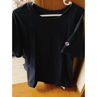 チャンピオン(Champion)のChampion スーパーオーバーサイズ Tシャツ 紺色 ネイビー(Tシャツ(半袖/袖なし))