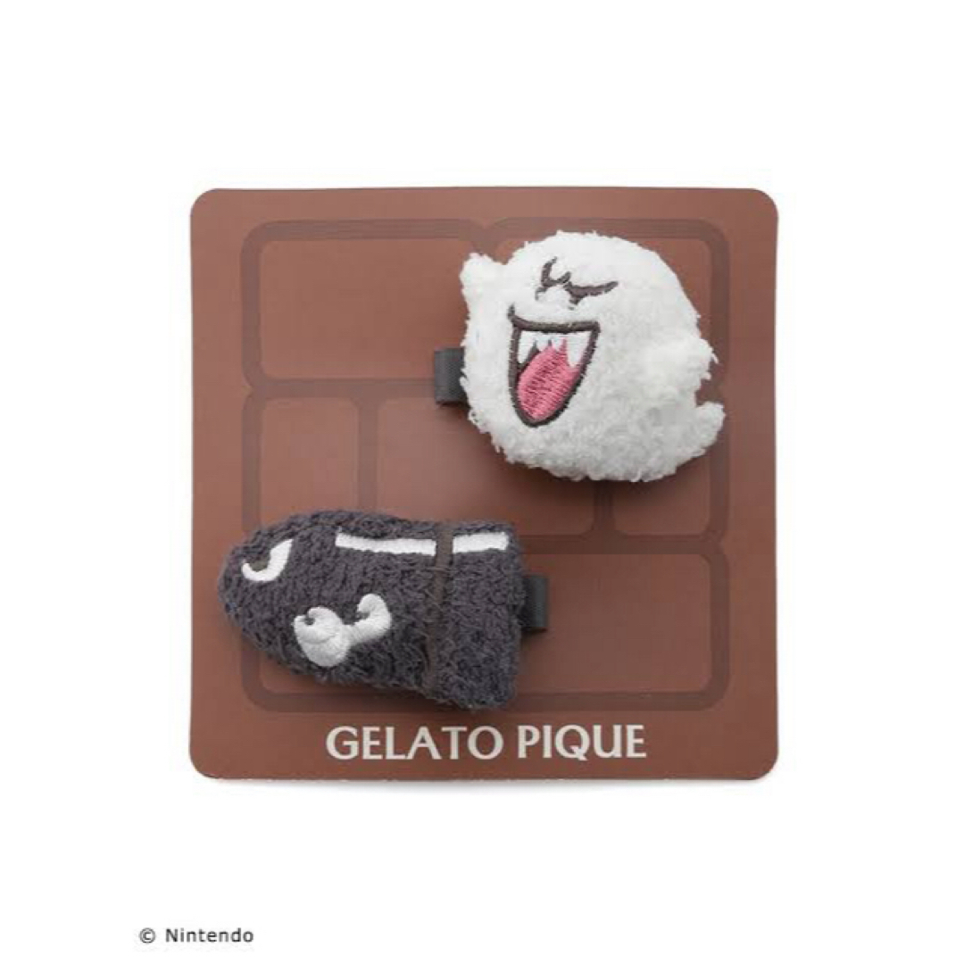 gelato pique(ジェラートピケ)のジェラートピケ スーパーマリオ ベビモコアソート前髪クリップ テレサ キラー レディースのヘアアクセサリー(バレッタ/ヘアクリップ)の商品写真