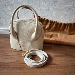 LOEWE - 【LOEWE】ロエベ　ハンドバッグ　ミニショルダーバッグ　アイボリー　2way