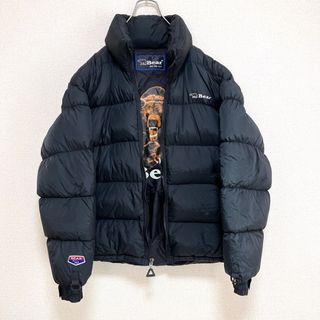 ★Bear USA ダウンジャケット リバーシブル ブラック クマ 熊 90s