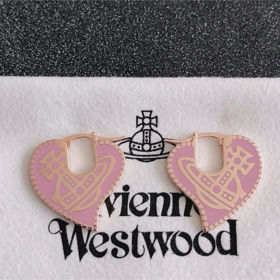 Vivienne Westwood(ヴィヴィアンウエストウッド)のヴィヴィアンウエストウッド　ハートピアス レディースのアクセサリー(ピアス)の商品写真