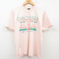 L★古着 半袖 ビンテージ Tシャツ メンズ 90年代 90s CHAUTAU…