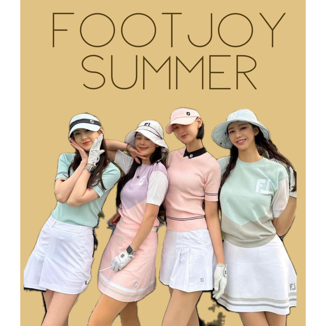 FootJoy(フットジョイ)の☆Footjoy golf☆フットジョイ韓国 SUMMER レディース スポーツ/アウトドアのゴルフ(ウエア)の商品写真