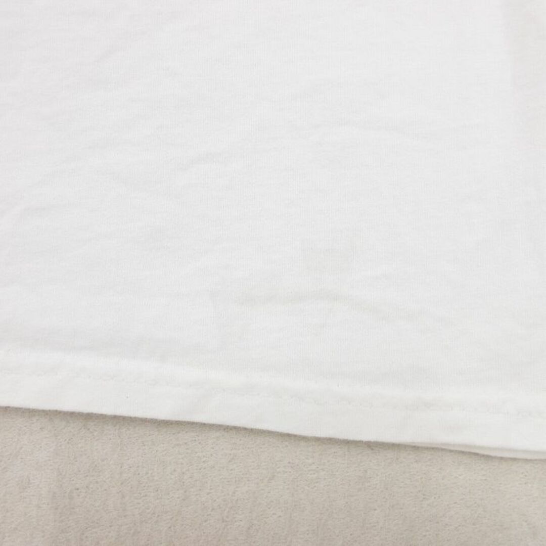 Champion(チャンピオン)のXL★古着 半袖 ビンテージ Tシャツ メンズ 90年代 90s チャンピオンシップ スローピッチ ブルーライトビール コットン クルーネック 白 ホワイト 23jul22 中古 メンズのトップス(Tシャツ/カットソー(半袖/袖なし))の商品写真