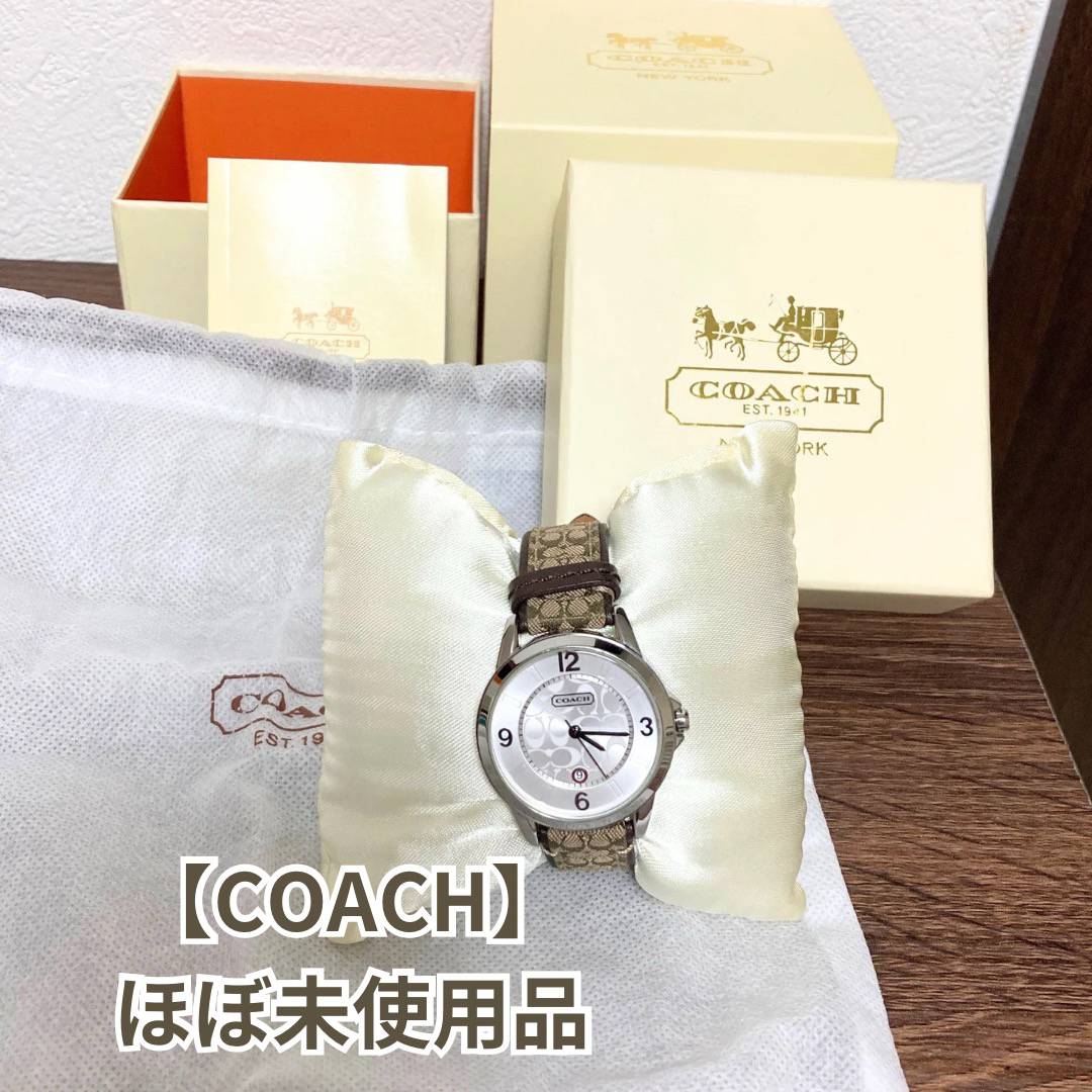 COACH(コーチ)の【COACH】超美品★動作確認済み/レディース腕時計 レディースのファッション小物(腕時計)の商品写真