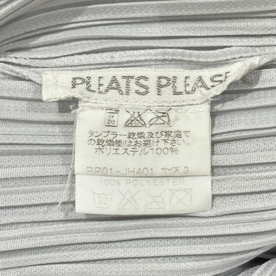 PLEATS PLEASE ワンピース イッセイミヤケ ノースリーブ 無地 サイドスリット サイズ3 PP01-JH401 ポリエステル レディースのワンピース(その他)の商品写真