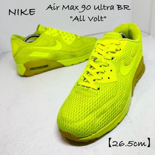 ナイキ(NIKE)のナイキ★AirMax90エアマックス90★VOLTボルト★イエロー/黄★26.5(スニーカー)