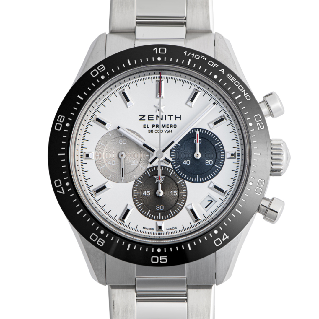 ZENITH(ゼニス)のZENITH ゼニス クロノマスター スポーツ 03.3100.3600/69.M3100【中古】 メンズの時計(腕時計(アナログ))の商品写真