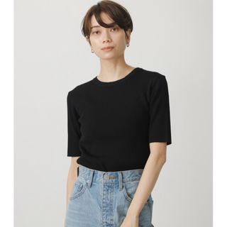 アズールバイマウジー(AZUL by moussy)のAZUL by moussy  5分袖 半袖 Tシャツ(Tシャツ(半袖/袖なし))