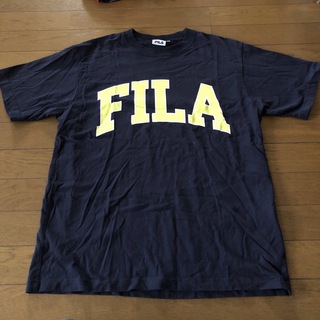 フィラ(FILA)のFILA  Tシャツ メンズL ネイビー(Tシャツ/カットソー(半袖/袖なし))