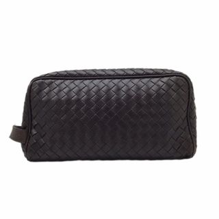 ボッテガヴェネタ(Bottega Veneta)のBOTTEGA VENETA　ボッテガ ヴェネタ　イントレチャート　セカンドバッグ　244706　ブラウン　ハンドバッグ　バッグ　カバン　鞄　クラッチバッグ　メンズ　レディース　ユニセックス(セカンドバッグ/クラッチバッグ)