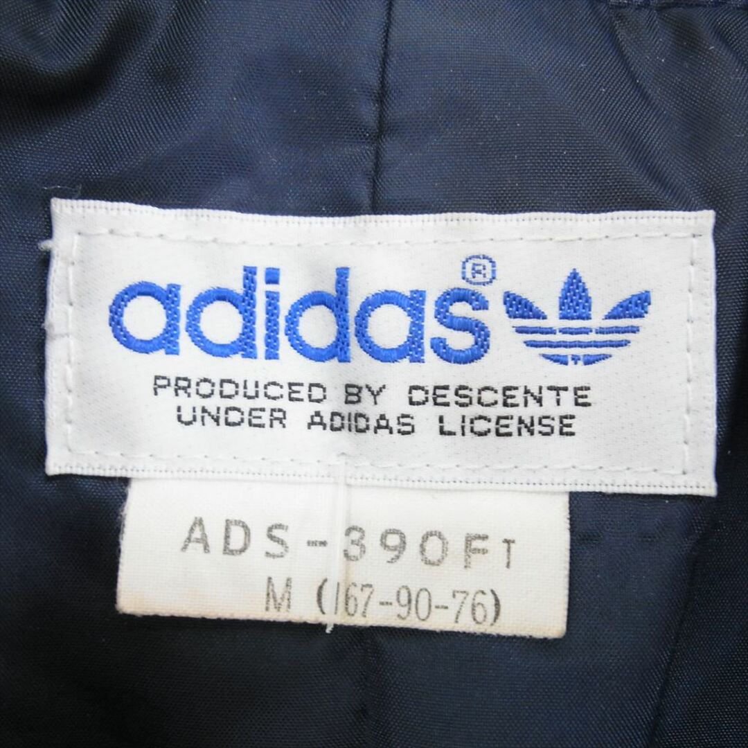 adidas(アディダス)のadidas アディダス ADS-390FT デサント期 80S ヴィンテージ ナイロン 中綿 ジャケット ネイビー系 M【中古】 メンズのジャケット/アウター(その他)の商品写真