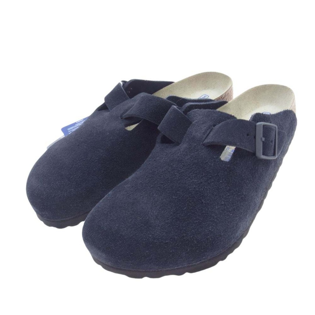 BIRKENSTOCK(ビルケンシュトック)のBIRKENSTOCK ビルケンシュトック サンダル 1023910 Boston SFB Suede ボストン ソフトフットベッド メンズ スウェード サンダル ネイビー系 41【新古品】【未使用】【中古】 メンズの靴/シューズ(サンダル)の商品写真