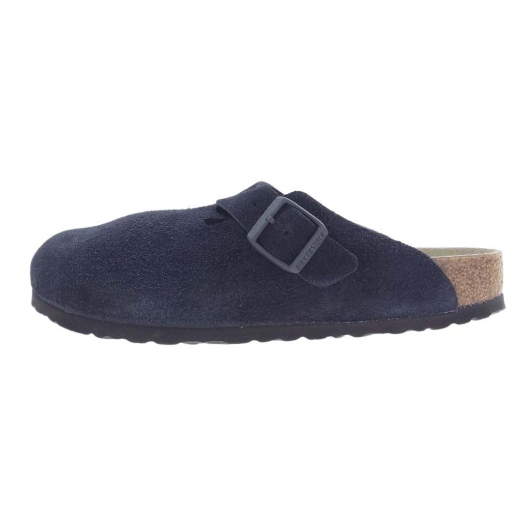 BIRKENSTOCK(ビルケンシュトック)のBIRKENSTOCK ビルケンシュトック サンダル 1023910 Boston SFB Suede ボストン ソフトフットベッド メンズ スウェード サンダル ネイビー系 41【新古品】【未使用】【中古】 メンズの靴/シューズ(サンダル)の商品写真