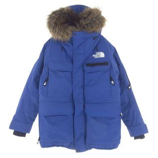 ザノースフェイス(THE NORTH FACE)のTHE NORTH FACE ノースフェイス ジャケット ND91920 Southern Cross Parka サザンクロス パーカ ファー ダウン ジャケット ブルー系 S【中古】(その他)