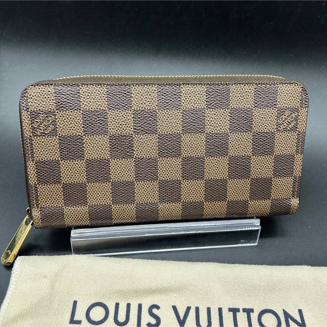 LOUIS VUITTON(ルイヴィトン)のLOUIS VUITTON ルイヴィトン　ダミエ　ジッピーウォレット　【極美品】 レディースのファッション小物(財布)の商品写真