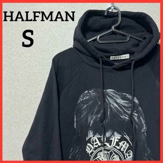 ハーフマン(HALFMAN)の【希少】HALFMAN プリントパーカー チュニック ロングパーカー 男女兼用(パーカー)