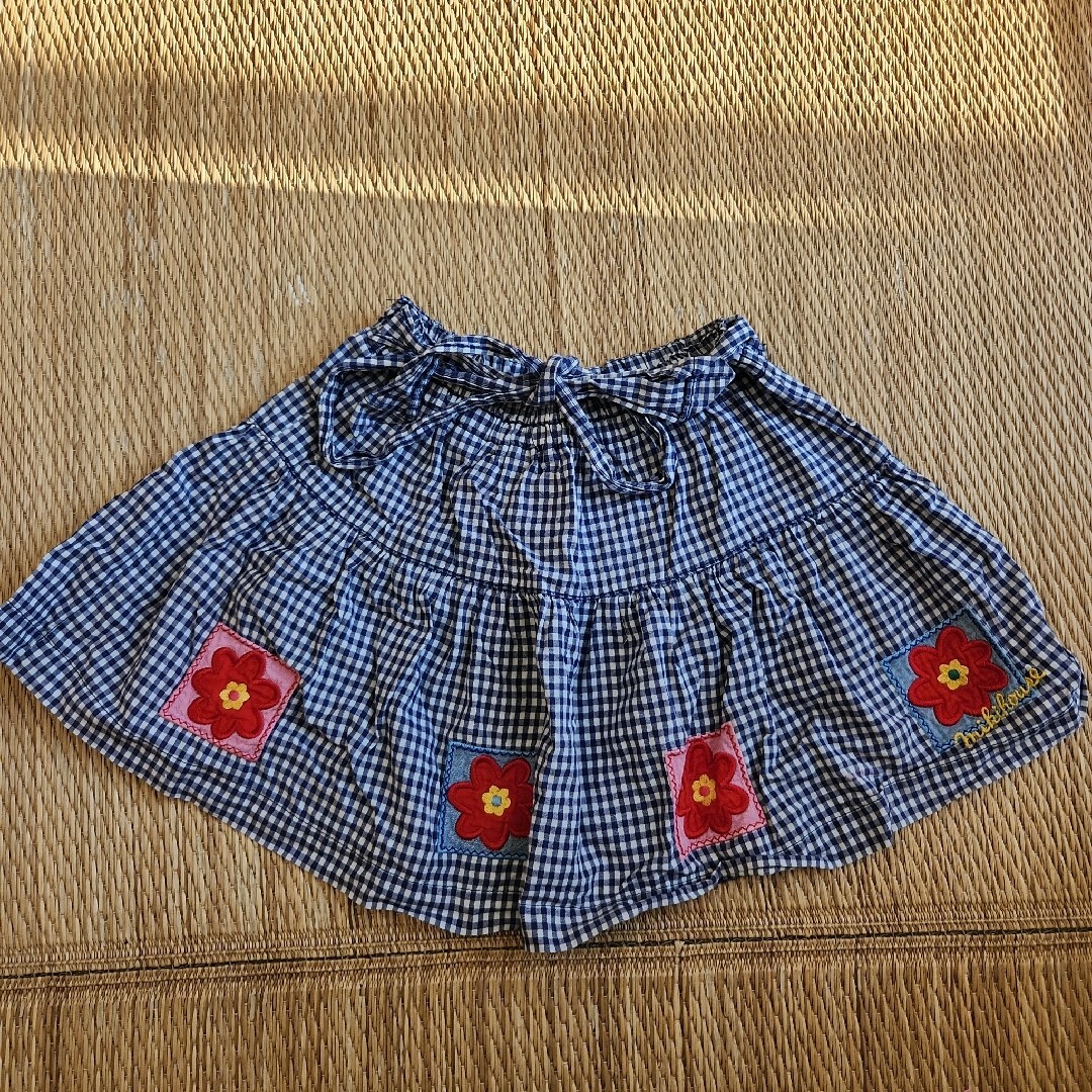 mikihouse(ミキハウス)のミキハウス　スカート　100サイズ キッズ/ベビー/マタニティのキッズ服女の子用(90cm~)(スカート)の商品写真