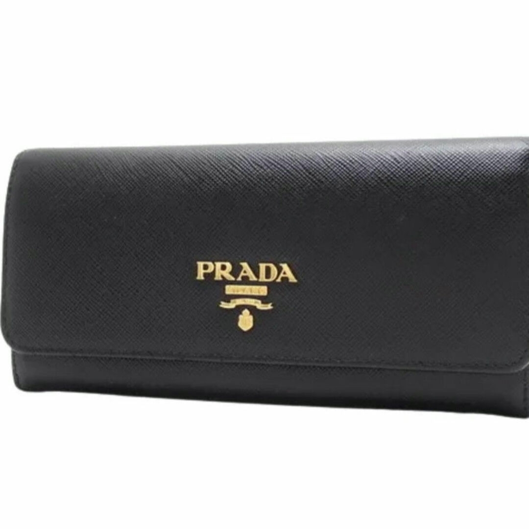 PRADA(プラダ)のプラダ　1MH132　長財布　ブラック　新品 レディースのファッション小物(財布)の商品写真