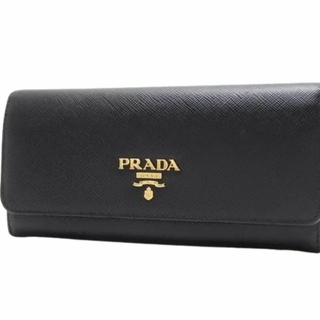 プラダ(PRADA)のプラダ　1MH132　長財布　ブラック　新品(財布)