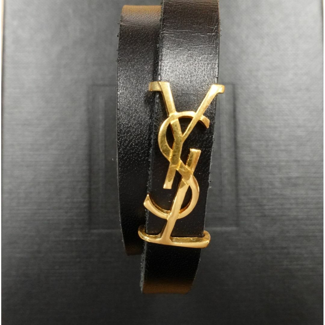 Saint Laurent(サンローラン)のSaint Laurent サンローラン レザーブレスレット 新品・未使用 レディースのアクセサリー(ブレスレット/バングル)の商品写真