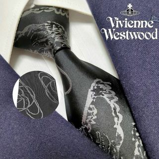 Vivienne Westwood - ヴィヴィアンウエストウッド ネクタイ ジャガード オーブロゴ ハイブランド 高級