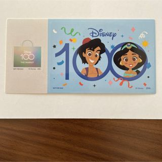 ディズニー(Disney)のディズニー100周年 日本橋三越　アラジン　ジャスミン　購入者特典(シール)