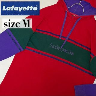 Lafayette - Lafayette ラファイエット パーカー 刺繍ロゴ オーバーサイズ ゆるダボ