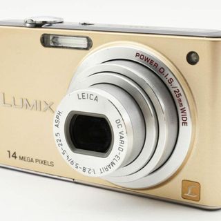 パナソニック(Panasonic)のPanasonic LUMIX DMC-FX66 ゴールド デジタルカメラ(コンパクトデジタルカメラ)