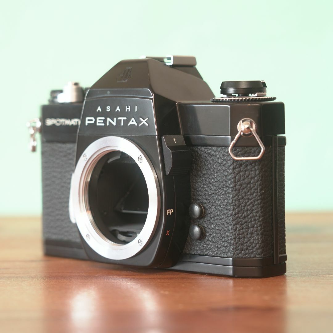 PENTAX(ペンタックス)の[美品] 完動品◎ペンタックスSPF ブラック ボディ フィルムカメラ #609 スマホ/家電/カメラのカメラ(フィルムカメラ)の商品写真