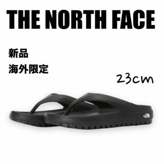 ザノースフェイス(THE NORTH FACE)の新品⭐️ノースフェイスリカバリーサンダルビーチサンダルブラック23 ビーサン(サンダル)