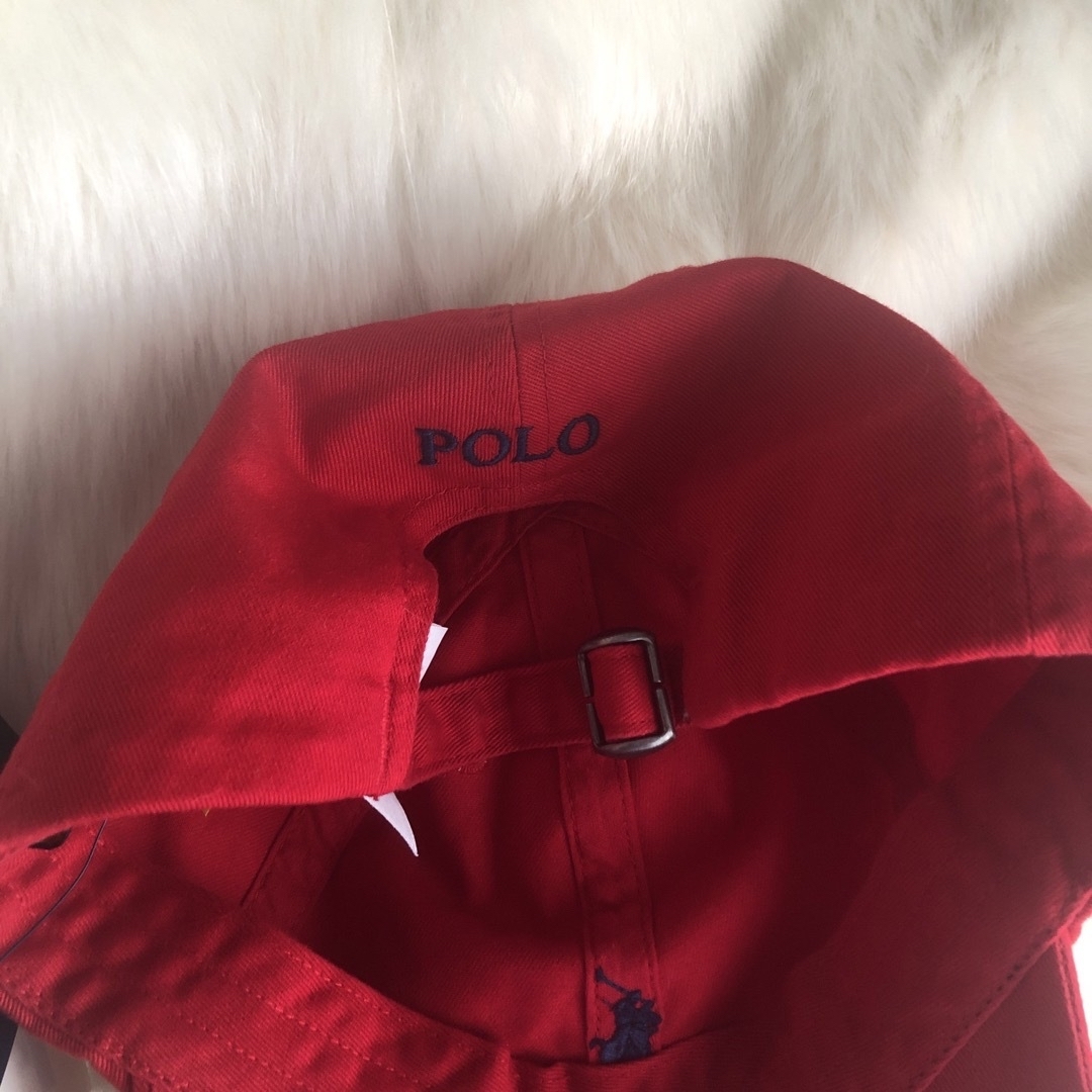 Ralph Lauren(ラルフローレン)のRalph red cap🍒 レディースの帽子(キャップ)の商品写真