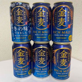 サントリー(サントリー)のお酒 ビール 金麦 6本セット(ビール)