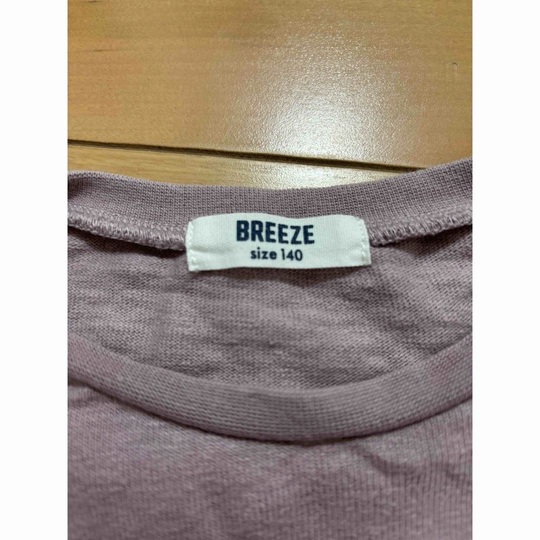 BREEZE(ブリーズ)のBREEZE ブリーズ トップス 140 キッズ/ベビー/マタニティのキッズ服女の子用(90cm~)(Tシャツ/カットソー)の商品写真