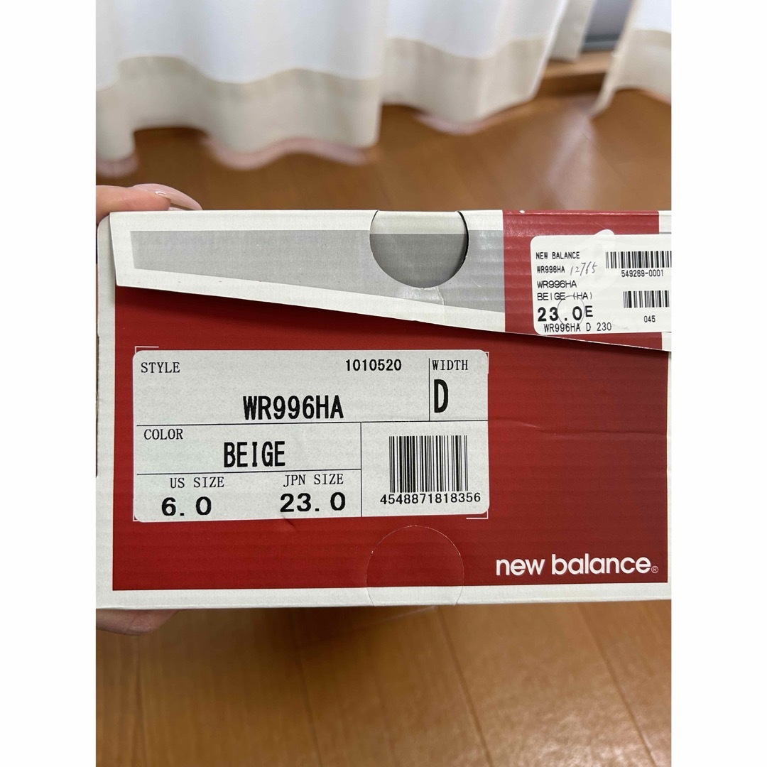 New Balance(ニューバランス)の新品未使用 ニューバランス WR996HA レディースの靴/シューズ(スニーカー)の商品写真