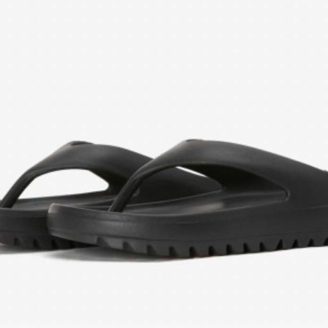THE NORTH FACE(ザノースフェイス)の新品⭐️ノースフェイス　リカバリーサンダル　ビーチサンダル　27cm ブラック メンズの靴/シューズ(サンダル)の商品写真