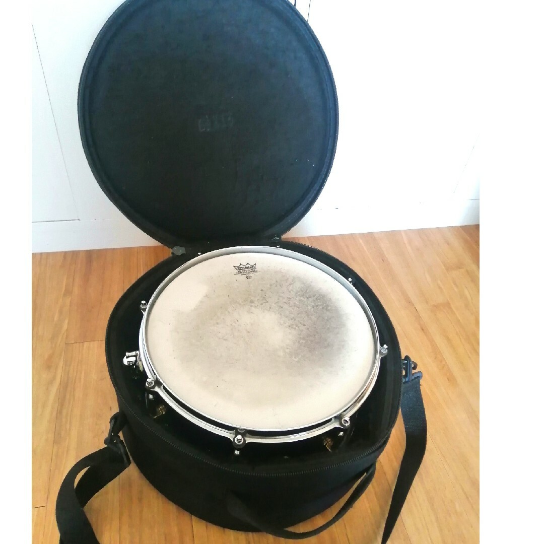 CANOPUS(カノープス)のスネア  CANOPUS  メイプル  13"インチ　ケース付き 楽器のドラム(スネア)の商品写真