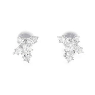 ハリーウィンストン(HARRY WINSTON)のハリーウィンストン イヤリング ウィンストン・クラスター・イヤリング スモール ダイヤ 計約2.58ct Pt950 EADPCLSMWC(イヤリング)