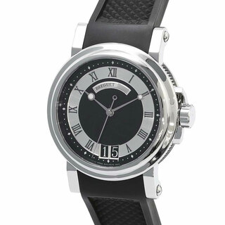 ブレゲ(Breguet)のブレゲ マリーン ラージデイト 5817ST/92/5V8 BREGUET 腕時計 黒文字盤(腕時計(アナログ))