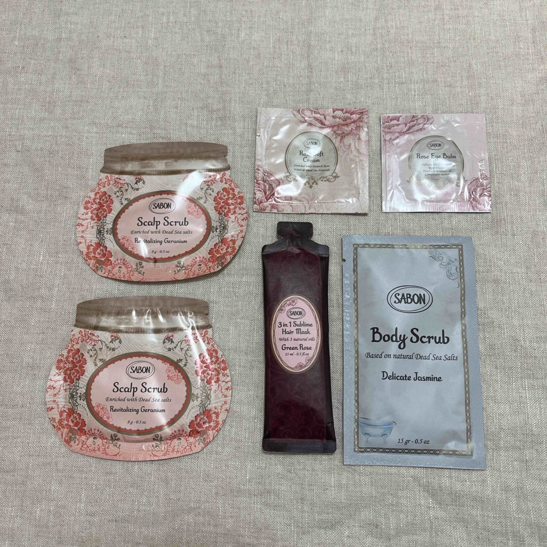 SABON(サボン)のSABON サンプルセット コスメ/美容のキット/セット(サンプル/トライアルキット)の商品写真