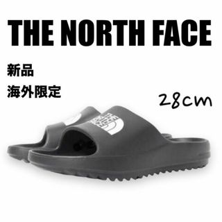 ザノースフェイス(THE NORTH FACE)の新品⭐️ノースフェイス　シャワーサンダルリカバリーブラック　28cm 韓国限定(サンダル)