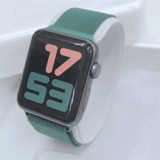 アップルウォッチ(Apple Watch)のApple Watch series3 本体,黒,42mmアップルウォッチ(その他)