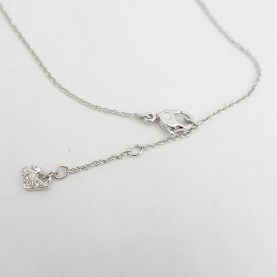 SWAROVSKI(スワロフスキー)のSwarovski / スワロフスキー ◆ネックレスクロス/ライトストーン/シルバーカラー 【ネックレス/ペンダント/トップ/アクセサリー】 レディースファッション【中古】 【メール便】 [0220476521] レディースのアクセサリー(ネックレス)の商品写真