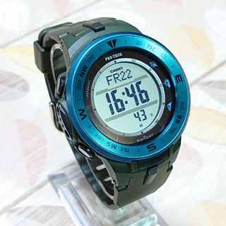 カシオ(CASIO)の美品【CASIO/PROTREK】デジタル タフソーラー 腕時計 PRG-330(腕時計(デジタル))