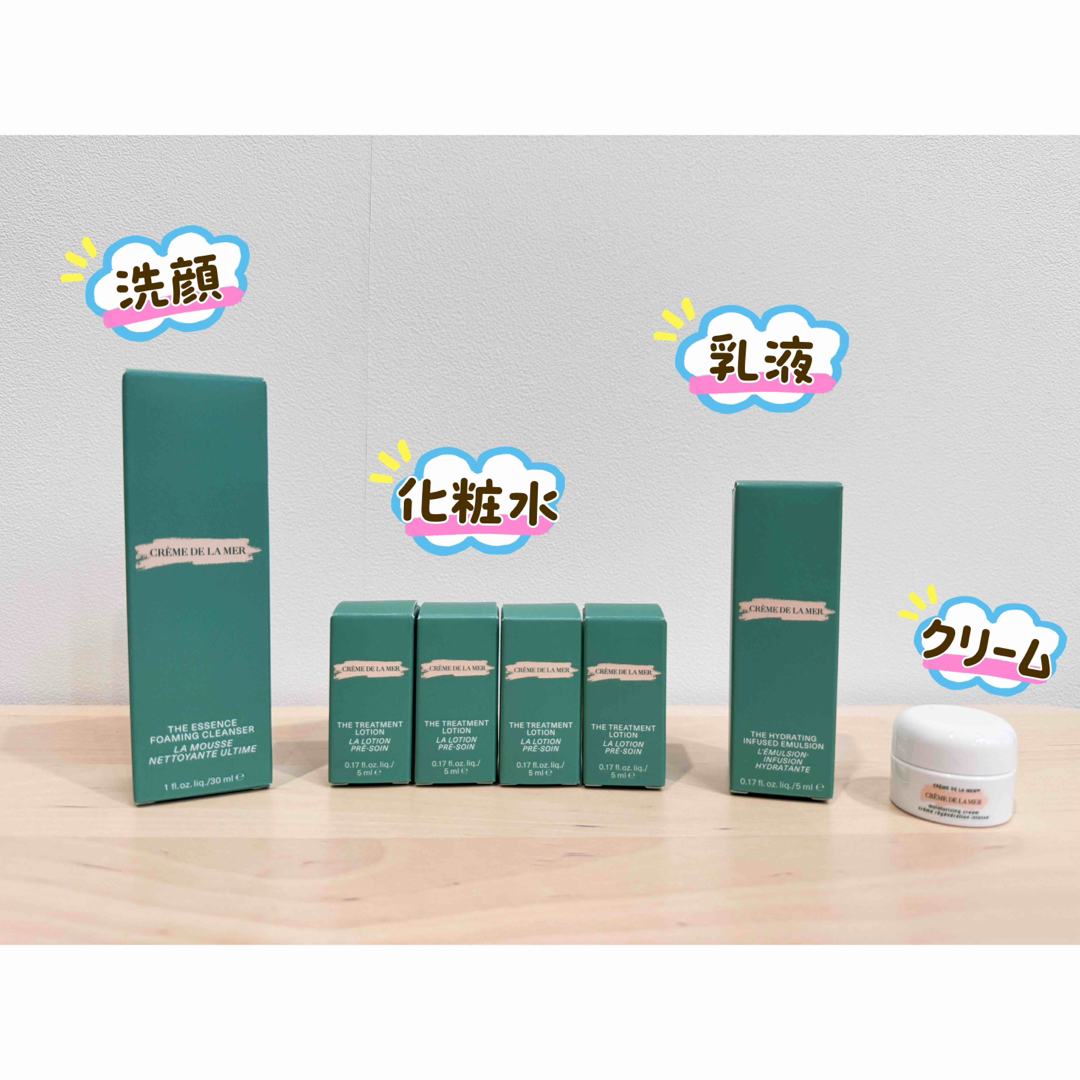 DE LA MER(ドゥラメール)のラメールサンプルセット コスメ/美容のキット/セット(サンプル/トライアルキット)の商品写真