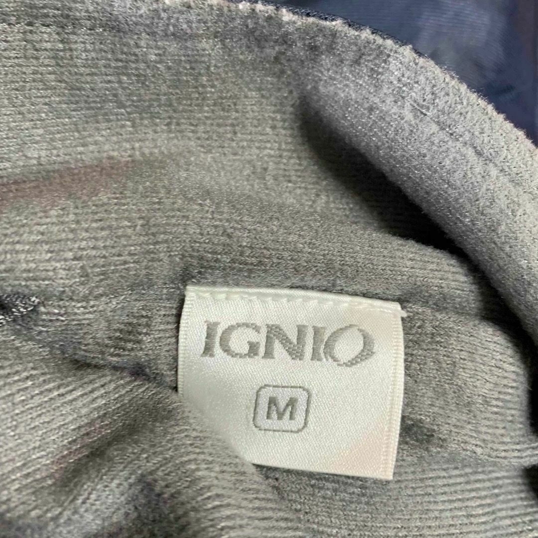 Ignio(イグニオ)のイグニオ IGNIO ジャンパー Mサイズ スポーツ 紺 ネイビー メンズのトップス(ジャージ)の商品写真